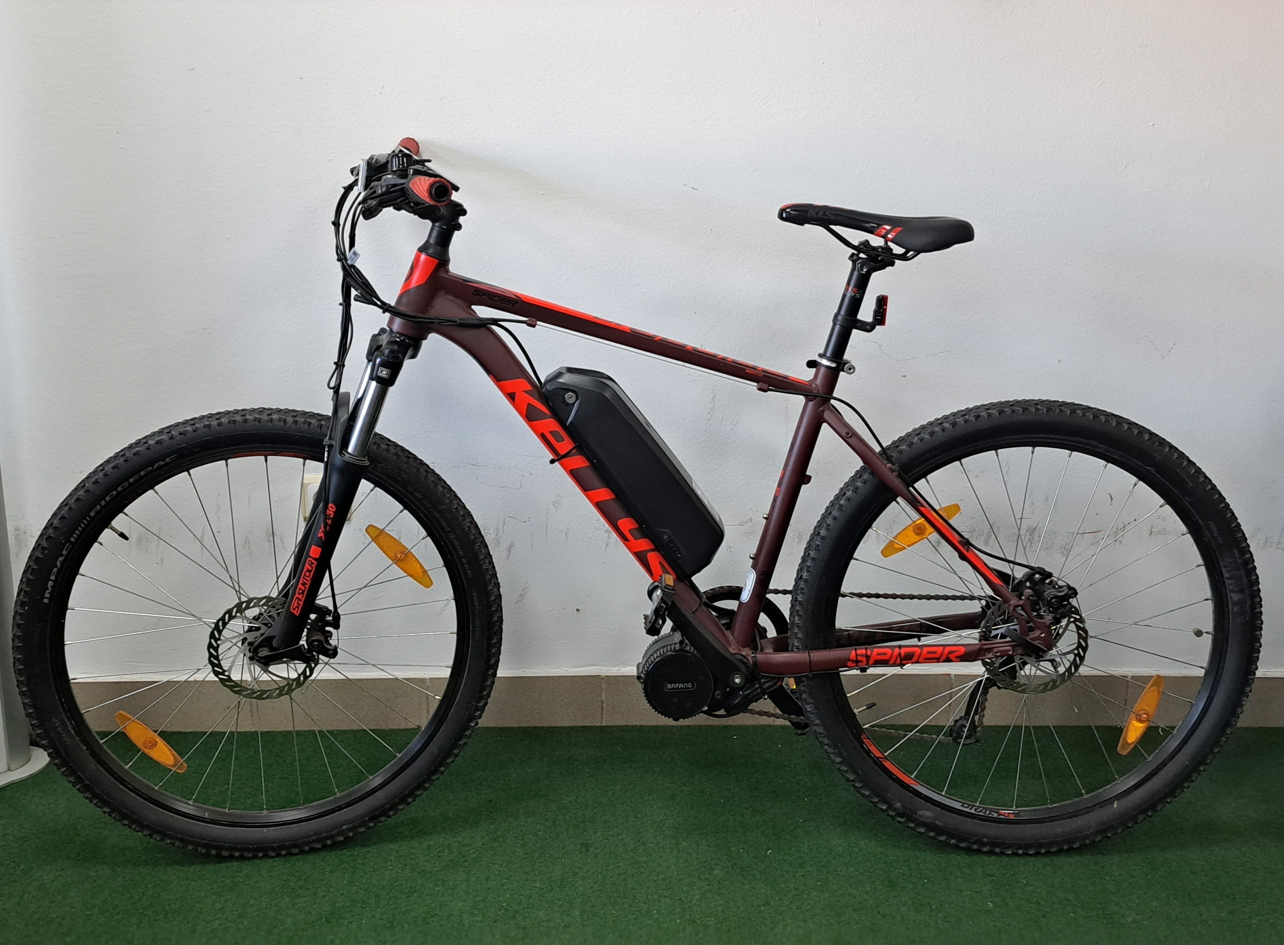 Kellys Spider átalakított Bafang motoros 0