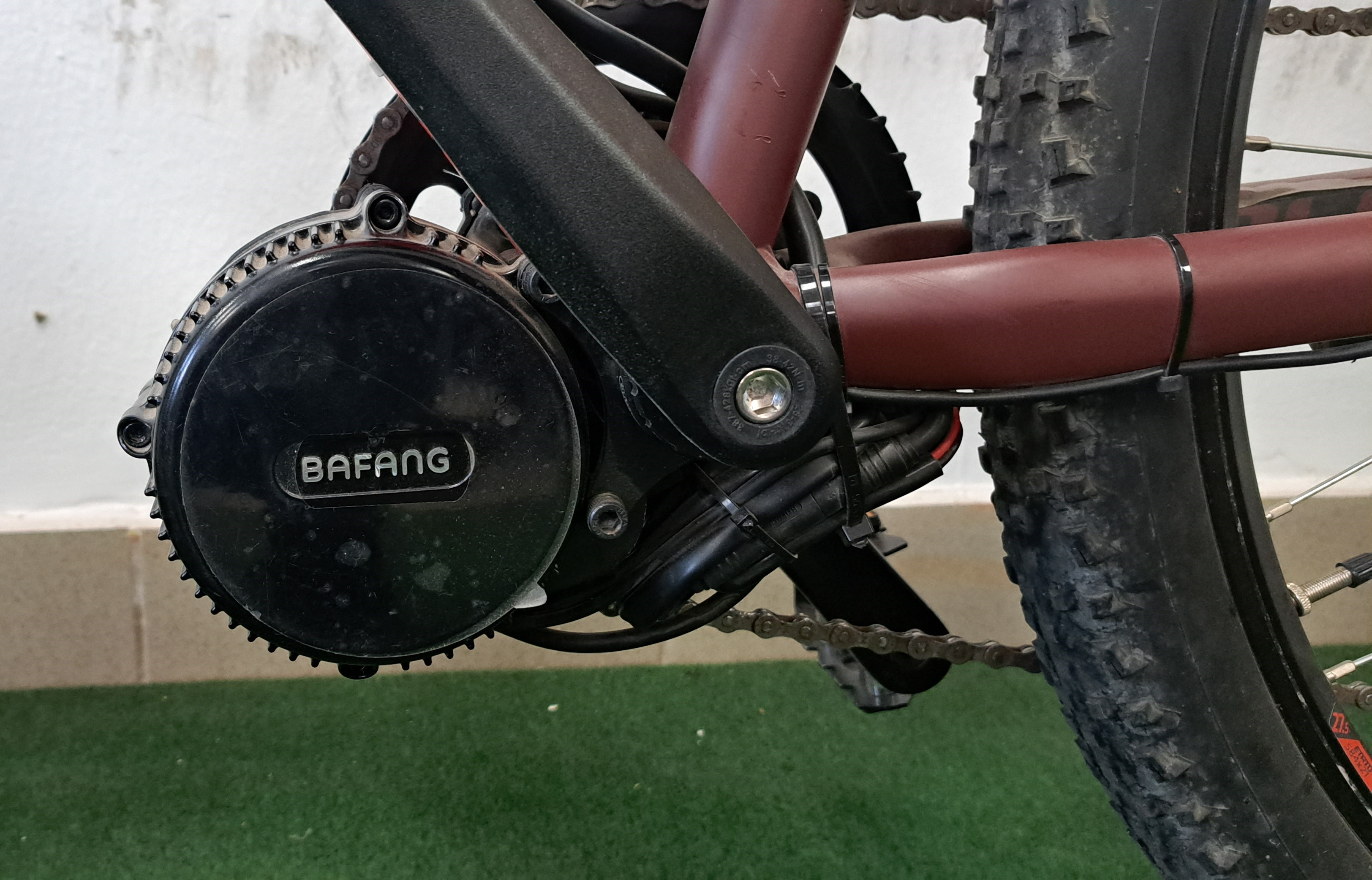 Kellys Spider átalakított Bafang motoros 1