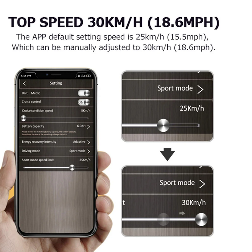 iScooter i9 Pro elektromos roller 9