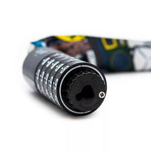 eWheel számzáras rollerzár (5 digites, multicolor mintás szövet) 3