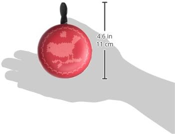 BASIL Big Bell BOHÉME kerékpár csengő madár mintával 1