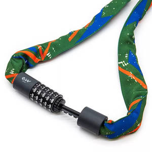 eWheel számzáras rollerzár (5 digites, multicolor mintás szövet) 2